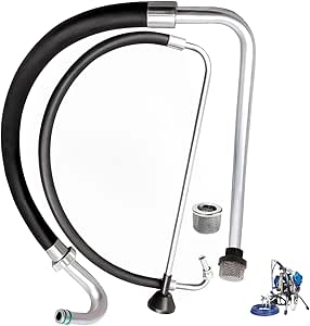 Graco Magnum Replacement Tube Replacement Kit For Graco Magnum X7, ProX7, ProX9 Paint Sprayers - Heavy Duty, Flexible Suction Tube