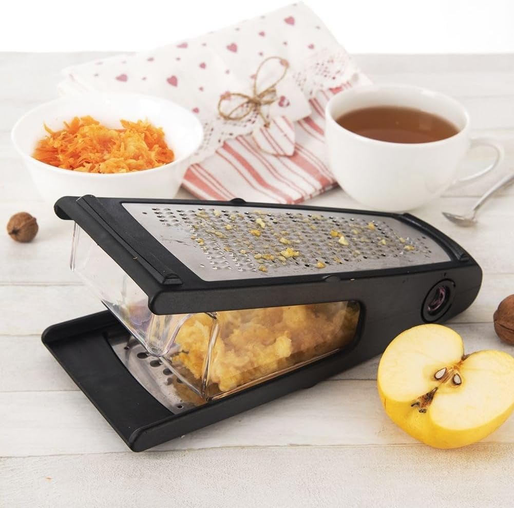 orion group Grattugia da cucina con contenitore 4 cm