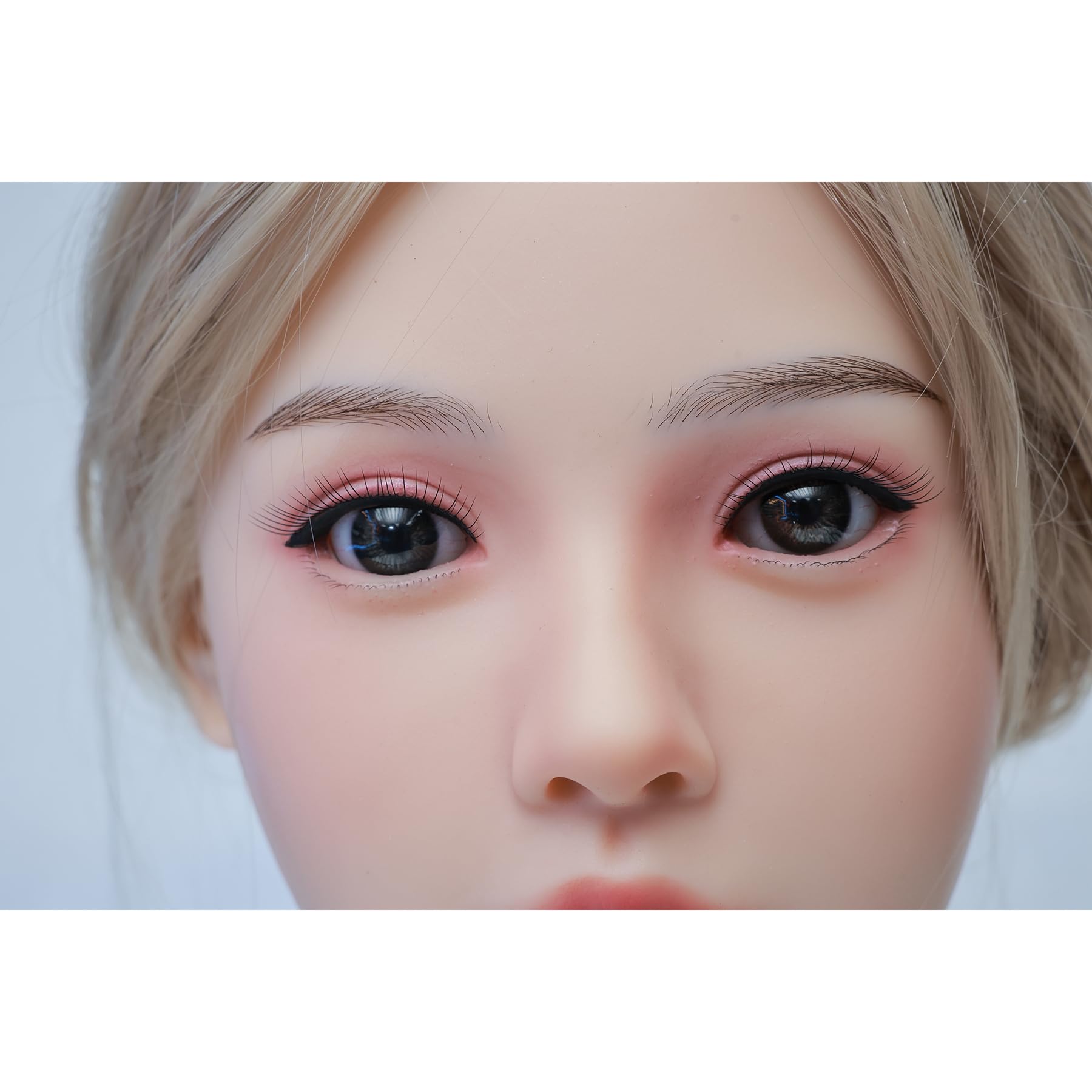 Amazon.co.jp: ドールの頭のみ ヘッド単体 シリコン製ドールHead