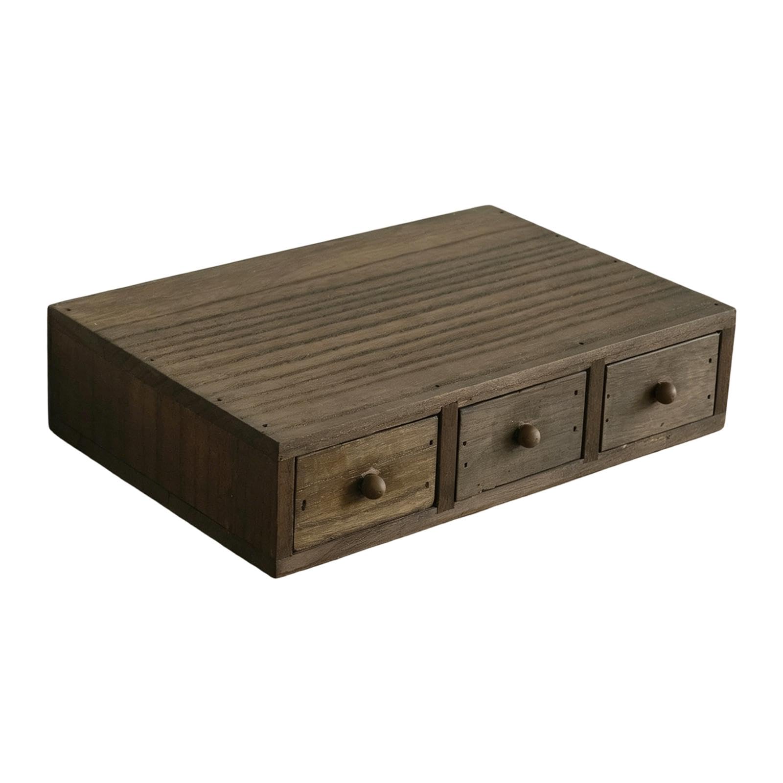 Organiseur de bureau en bois premium au design robuste et durable