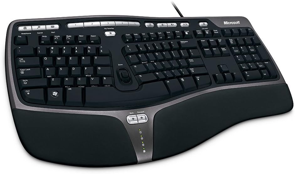 Microsoft Wired Natural Ergonomic Keyboard 4000, Retail