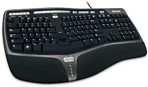 Microsoft Wired Natural Ergonomic Keyboard 4000