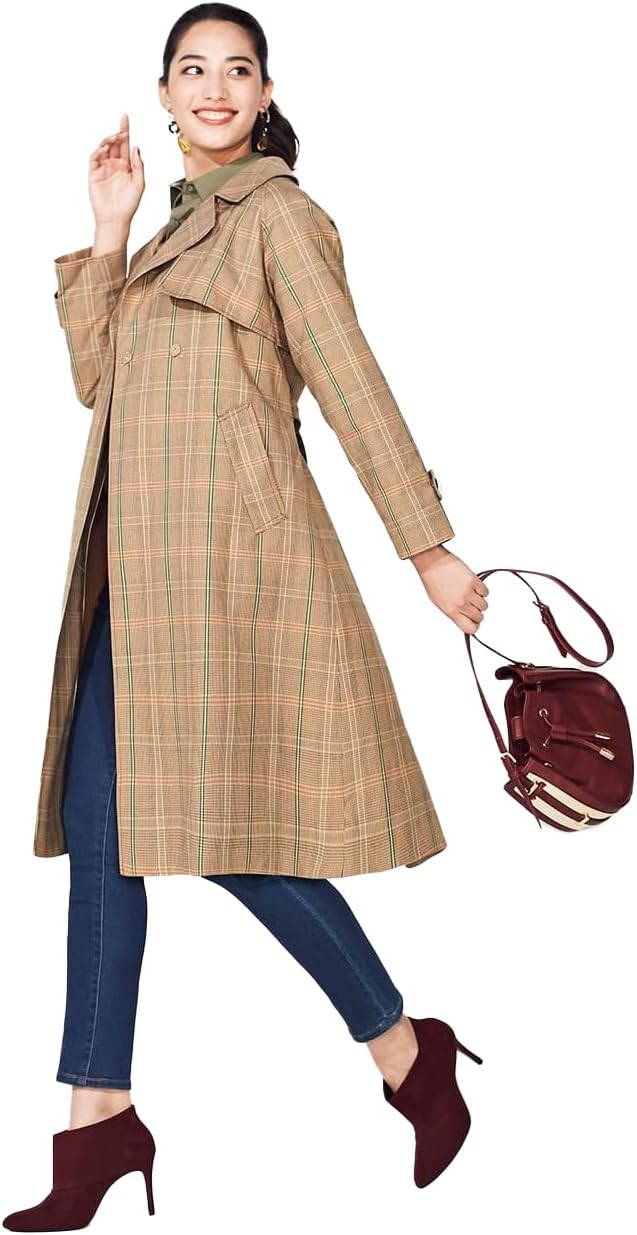 ドゥクラッセ DoCLASSE コットン混 ライナー付きフードコート