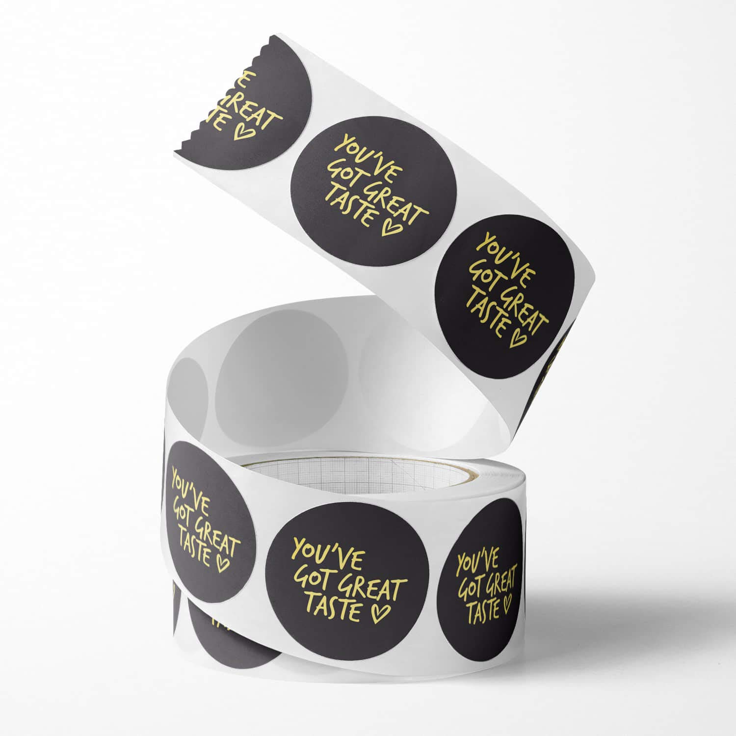 Buy Unihom - You&rsquo;ve Got Great Taste Stickers Roll (Set of 2, 1000 pcs