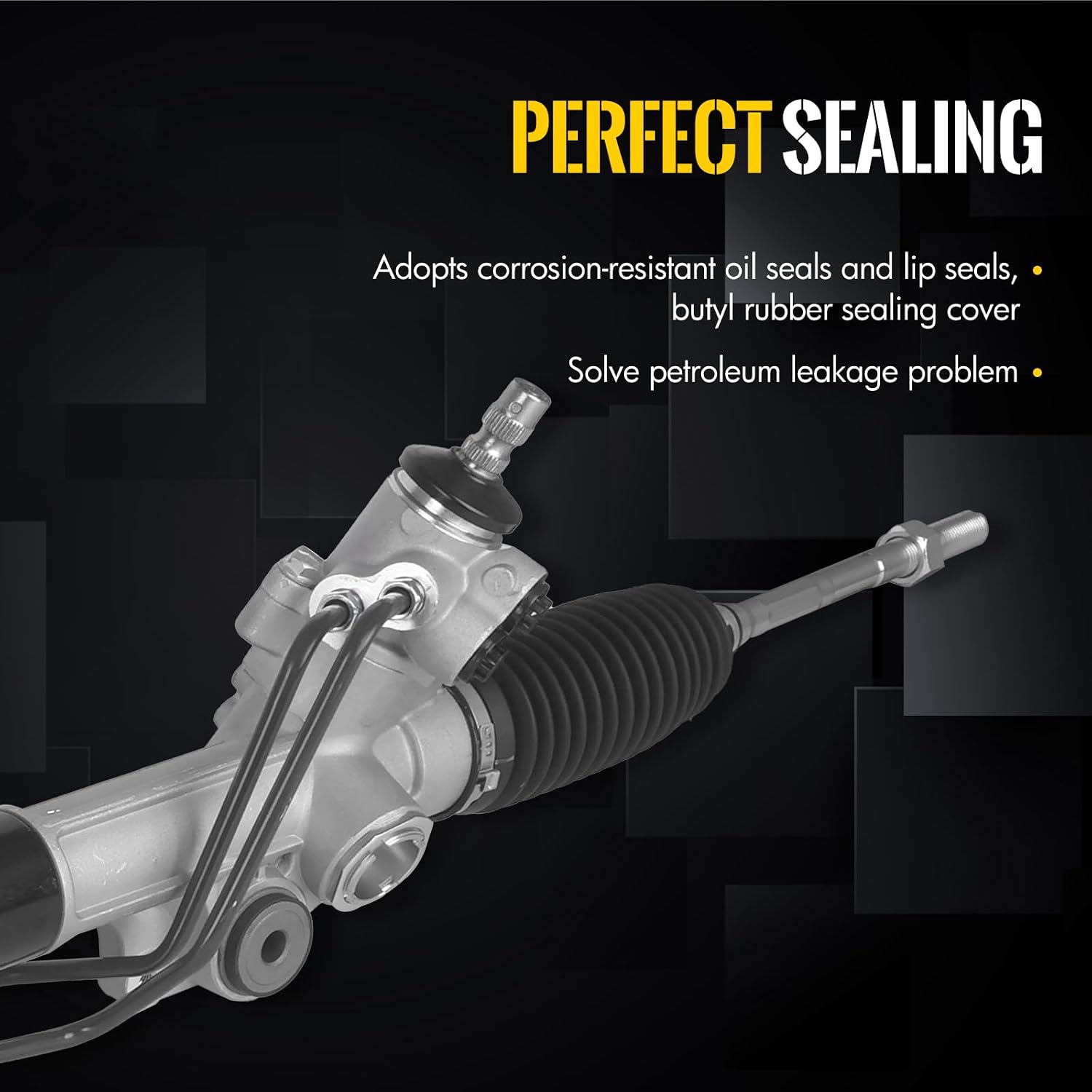 KUSATEC 26-2629 New Power Steering Rack and Pinion Assembly Fit for Toyota Tacoma 2005 2006 2007 2008 2009 2010 2011 2012 2013 2014 2015 2016 2017 2018 2019 2020 2021 2022; OE 4425004030