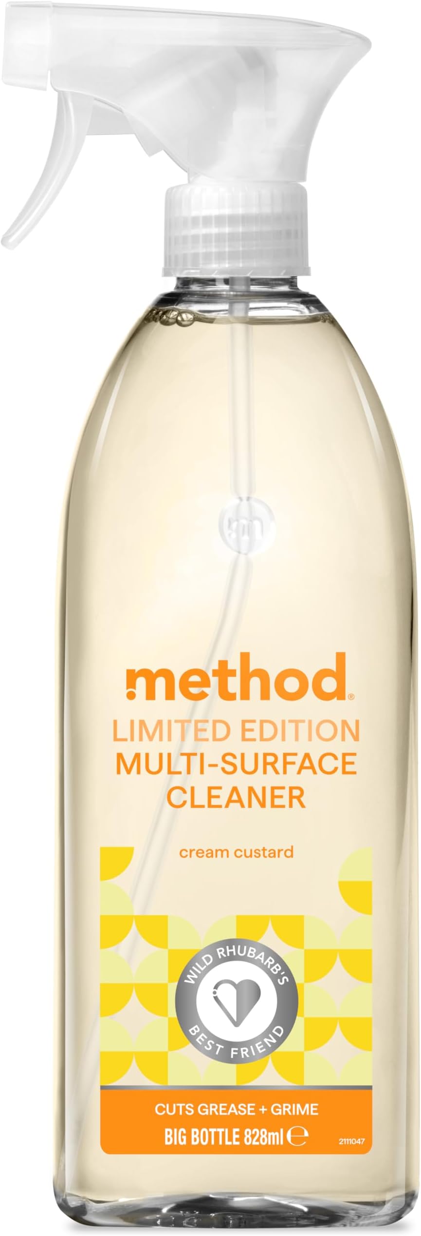 Multi-Surface Cleaner, Cream Custard, Cuts Grease, 828ml