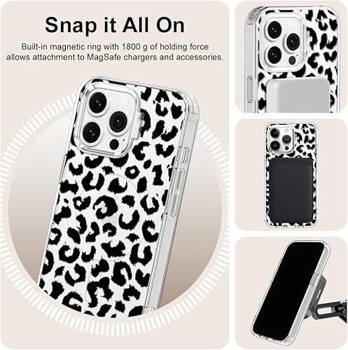 Miniatura 6 de MOSNOVO Funda para iPhone 14 Pro Max, compatible con Magsafe Protección contra caídas de grado militar Buffertech de 6.6 pies Tecnología