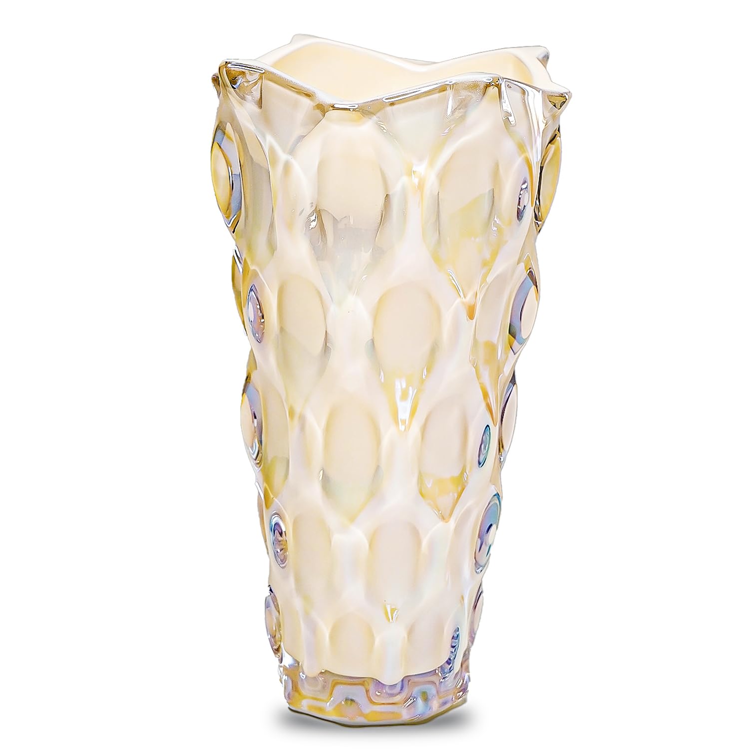 Ekhasa 100% Crystal Glass Vase Flower Pot for Home Decoration | Center Table Decorative Items | Thickened Transparent Glass Vase for Flowers. Bookshelf, Dinner Table, Office Desk & Premium Gift (B0D143Z112) Amazon Price History, Amazon Price Tracker