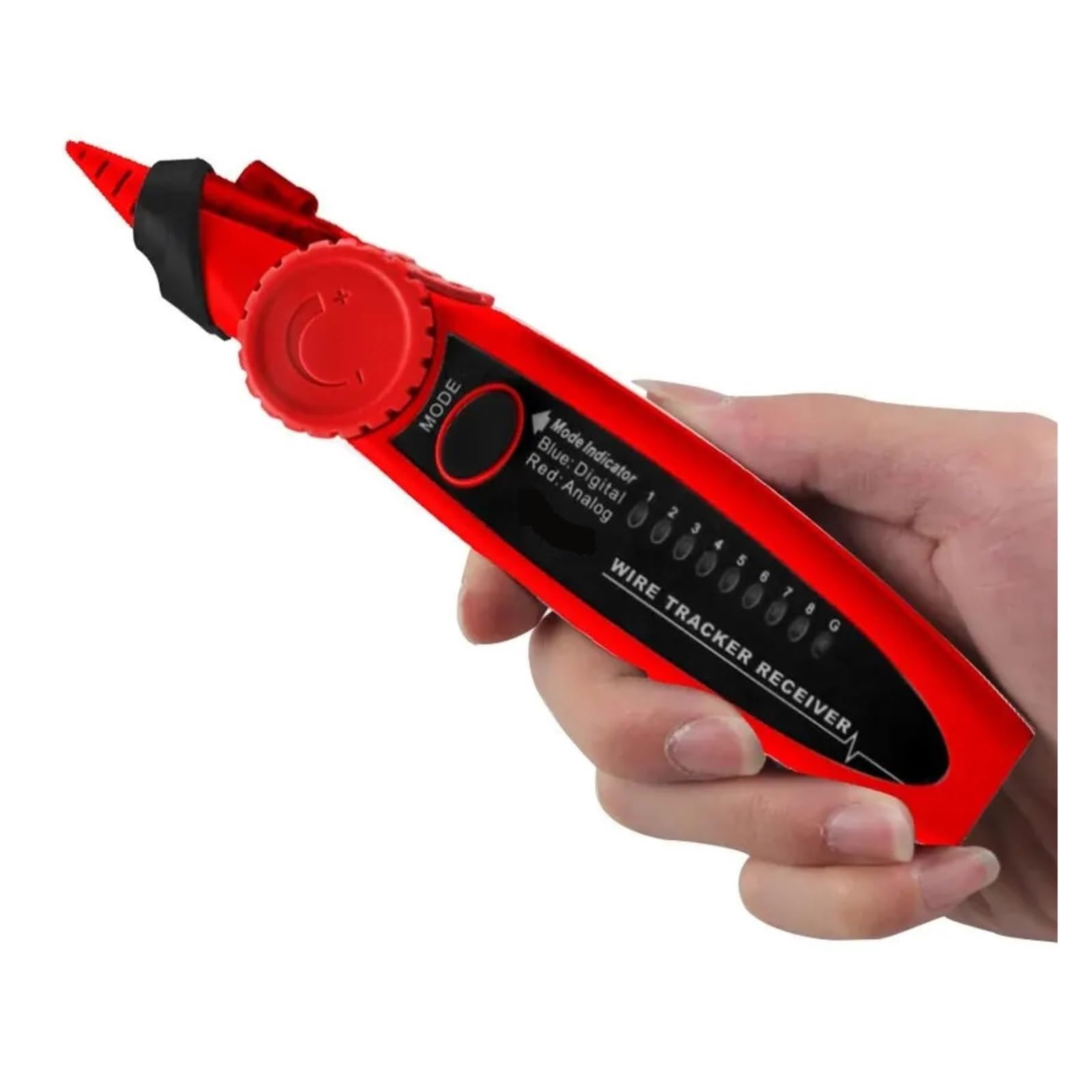 Tester For Cavi Di Rete Multimetro Test Traccia Cavo LAN Lunghezza Misurazione Sensibilità Tracciante Linea Regolabile Leggero E Portatile