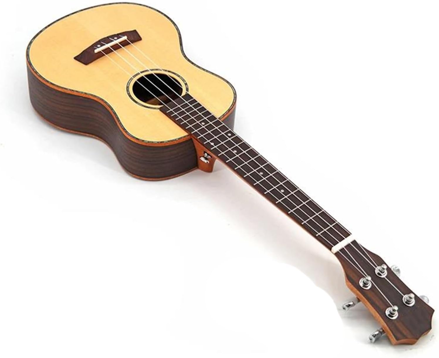Adult Ukulele 26 Inch Ukulele Hawaiian Guitar Rosewood Back And Sides Acoustic Guitar Tenor Ukulele(A)
