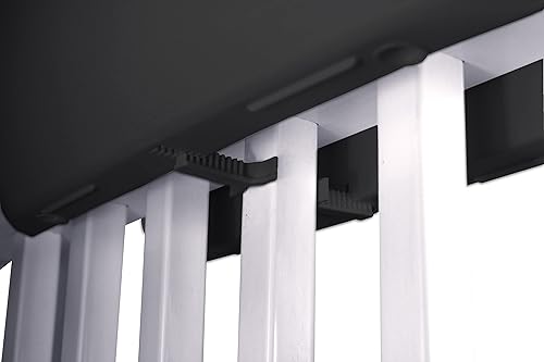 Vista 12 de Emsco Group Bloomers Railing Planter with Drainage Holes – 24" Weatherproof Resin Planter – Brown, Plastic