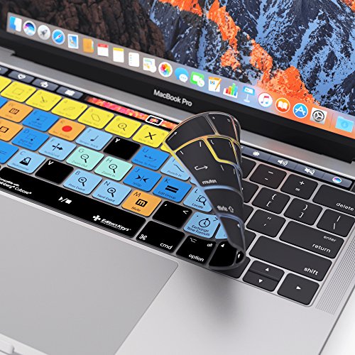 Funda para Cubase de MacBook Pro: protector de teclado con atajos para Touch Bar 5