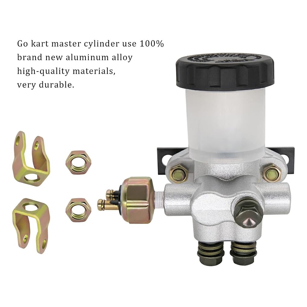 Ensemble maître-cylindre de frein hydraulique pour ATV Go Kart, maître-cylindre Pour Twister Kinroad 90cc -250cc pour Gokart Buggy Quad ATV BIKE 90cc-250cc