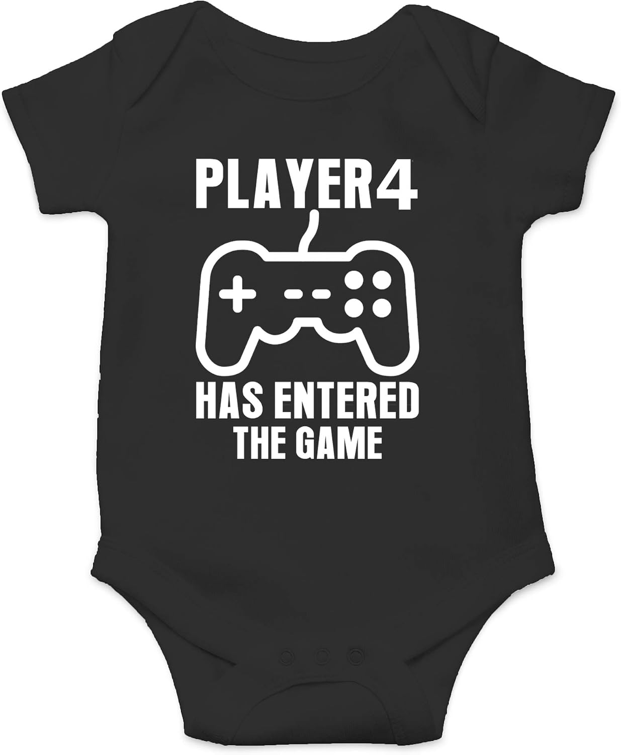 CBTwear Player 4 Has Entered The Game Baby Bodysuit - Boy Girl Cute Newborn Clothes Funny Infant Outfit