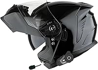 Vista 12 de 1Storm Casco modular de motocicleta para calle con doble visera abatible, protección solar de cara completa HJK920