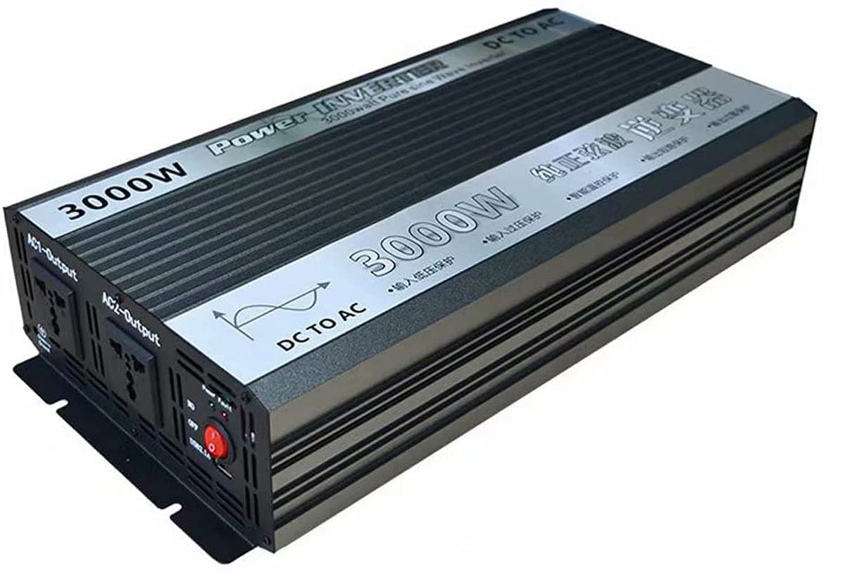 Amazon.co.jp: 3000Wの純粋な正弦波インバーター、DC72Vから