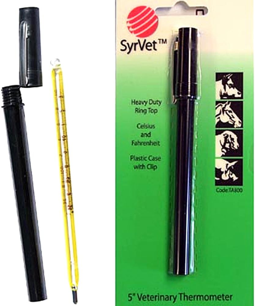 LIVESTOCK THERMOMETER 5"