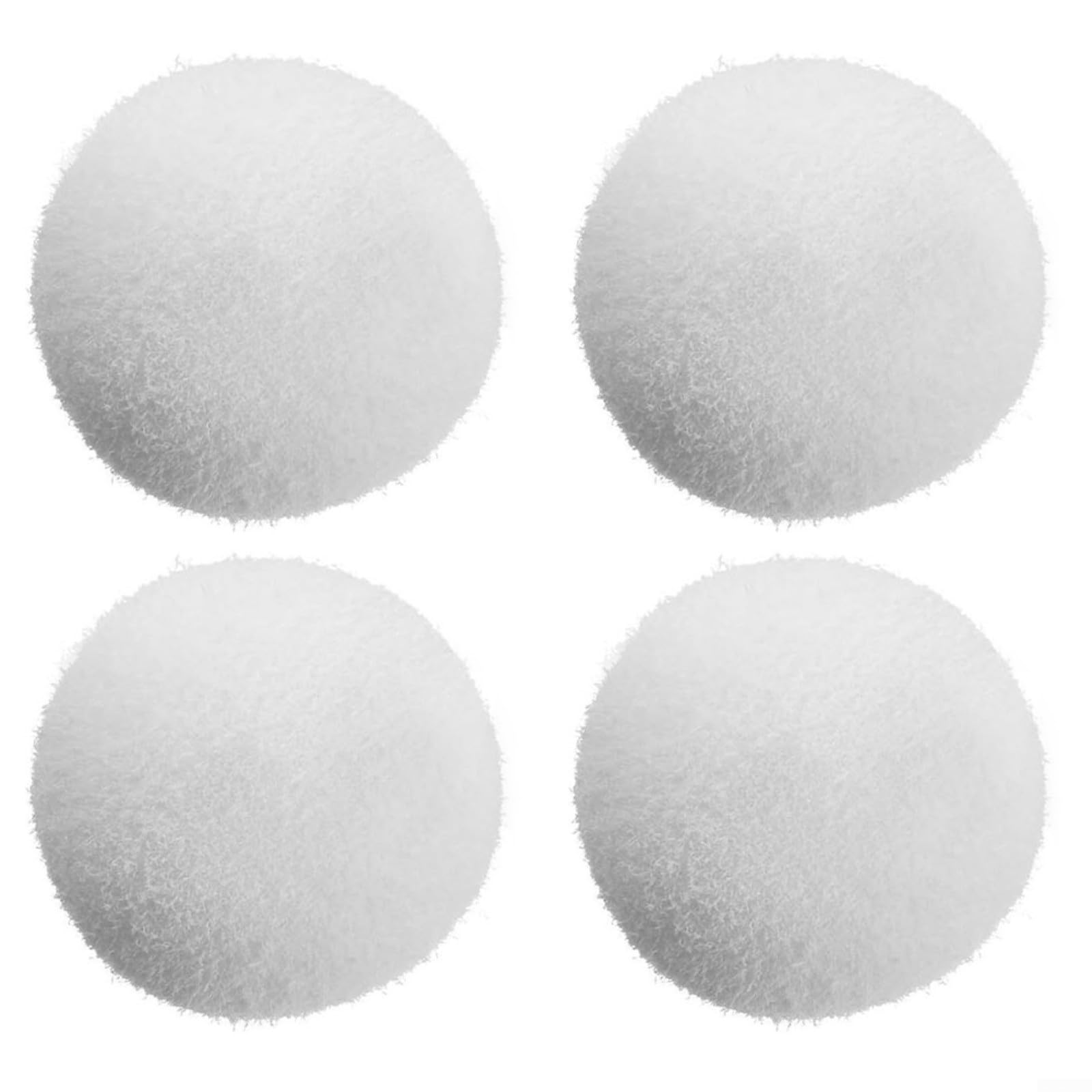 FACAIIO Floating Scum Sponge Balls, Reusable & Washable Pool & Spa Scum Eliminating Ball For Bathtubs, Spas, Aquarium, Pack Of 4/6(4pcs)