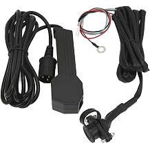 3 Prong Winch Remote Controller Hand Held, 12V Manual Winch Control Handle, Plastic ATV Winch Controller with Female Plug and 9ft Cable for ATV UTV