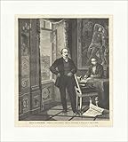  Biller Antik Napoléon sur Wilhelmshöhe Katzenstein Poulet Gravure sur bois Fac-similé Superpreis V 0217