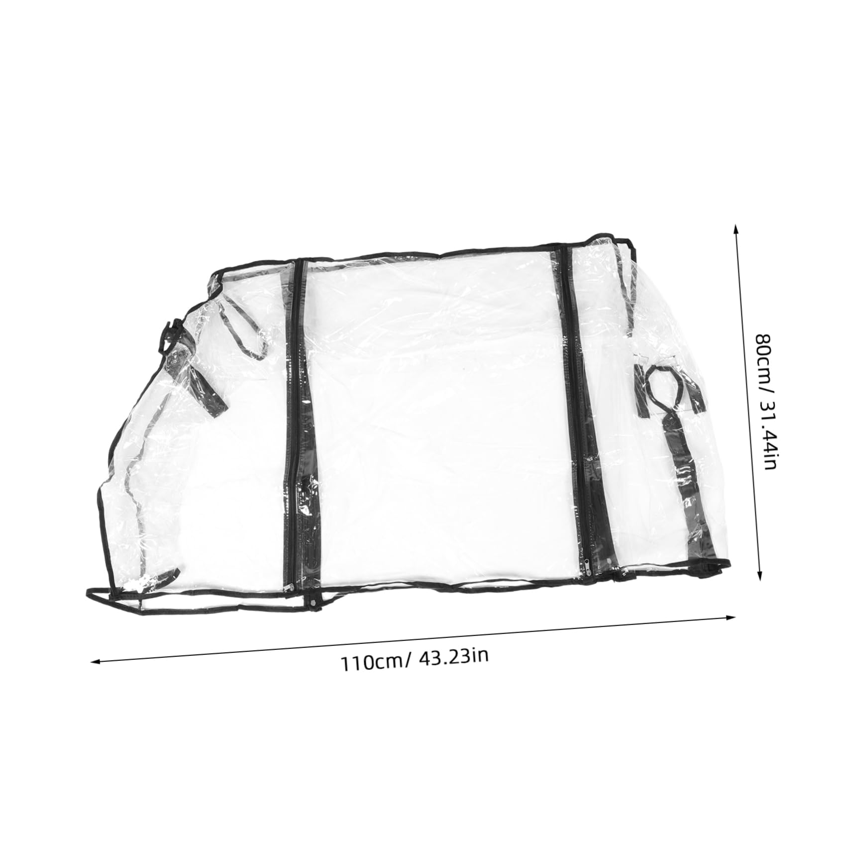 Transparente Regenhülle für Faltwagen PVC Regenschutz für Wagen | Herbst Geschenkideen, Wagenverdeck, Camping Regenschutz, Schützt vor Schmutz und Sonne