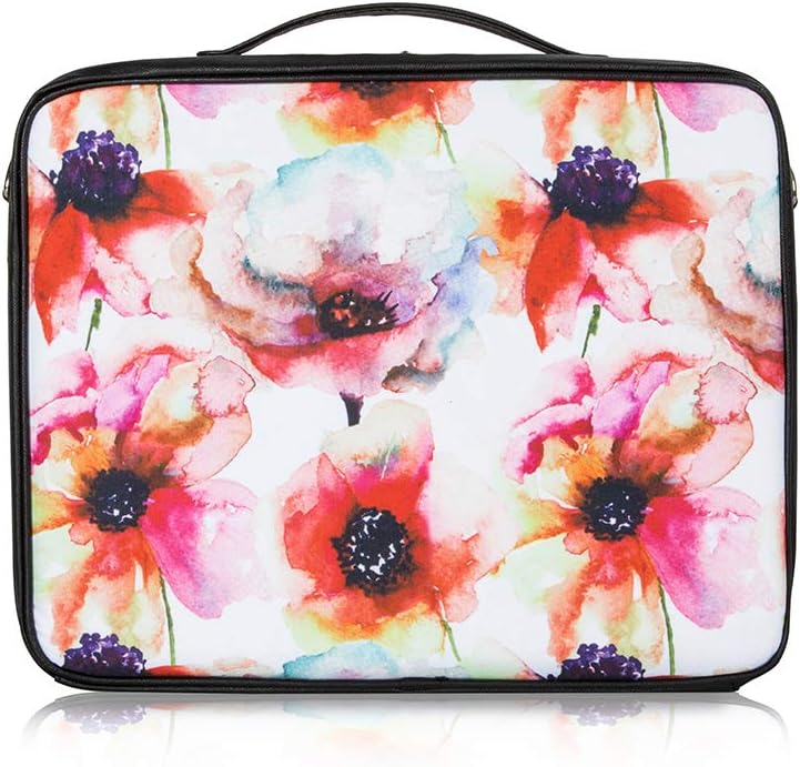 Zip Binder by Kit xChange Storage System Flowers Bead Jewelry Crafts Scrapbook Hook Loop