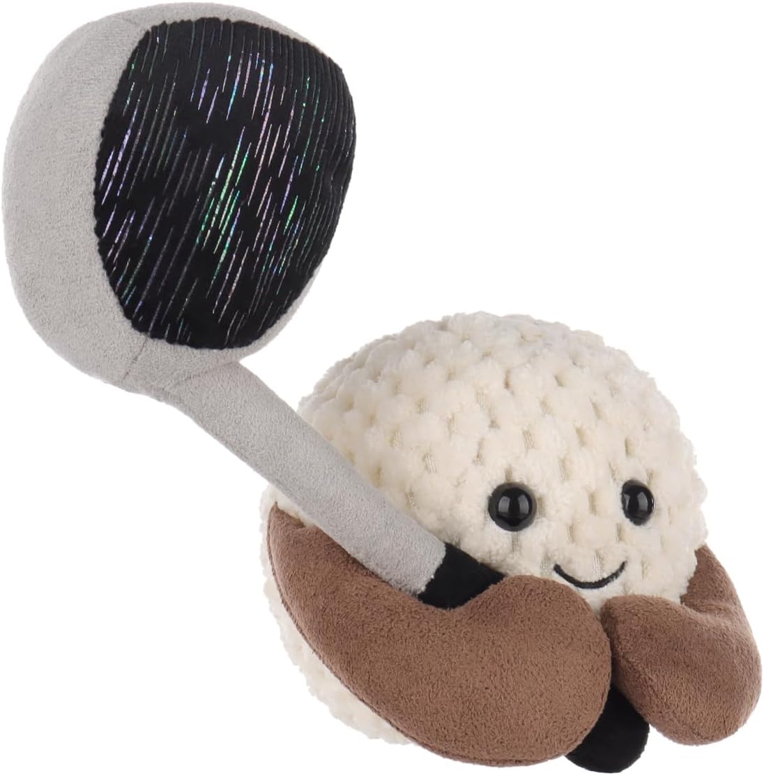 Apricot Lamb Happy Golf Stuffed Animals for Kids, Soft Cute Plush Toys for Baby Girl and Boy, Fluffy Happy Golf