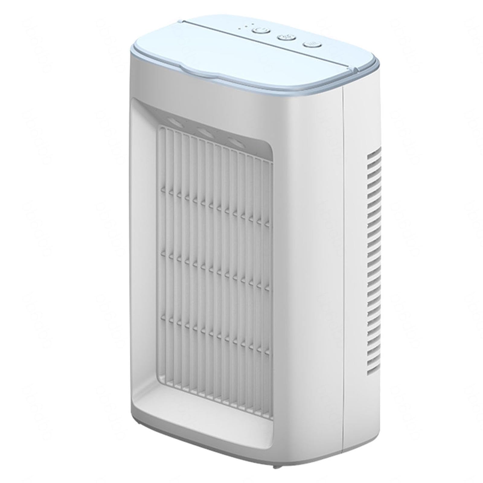 LIPJIA Air Cooler,Personal Air Cooler Fan 3 in 1 Oscillation Air Cooling Unit Portable Quiet Strong Portable Aircooler for Home Office
