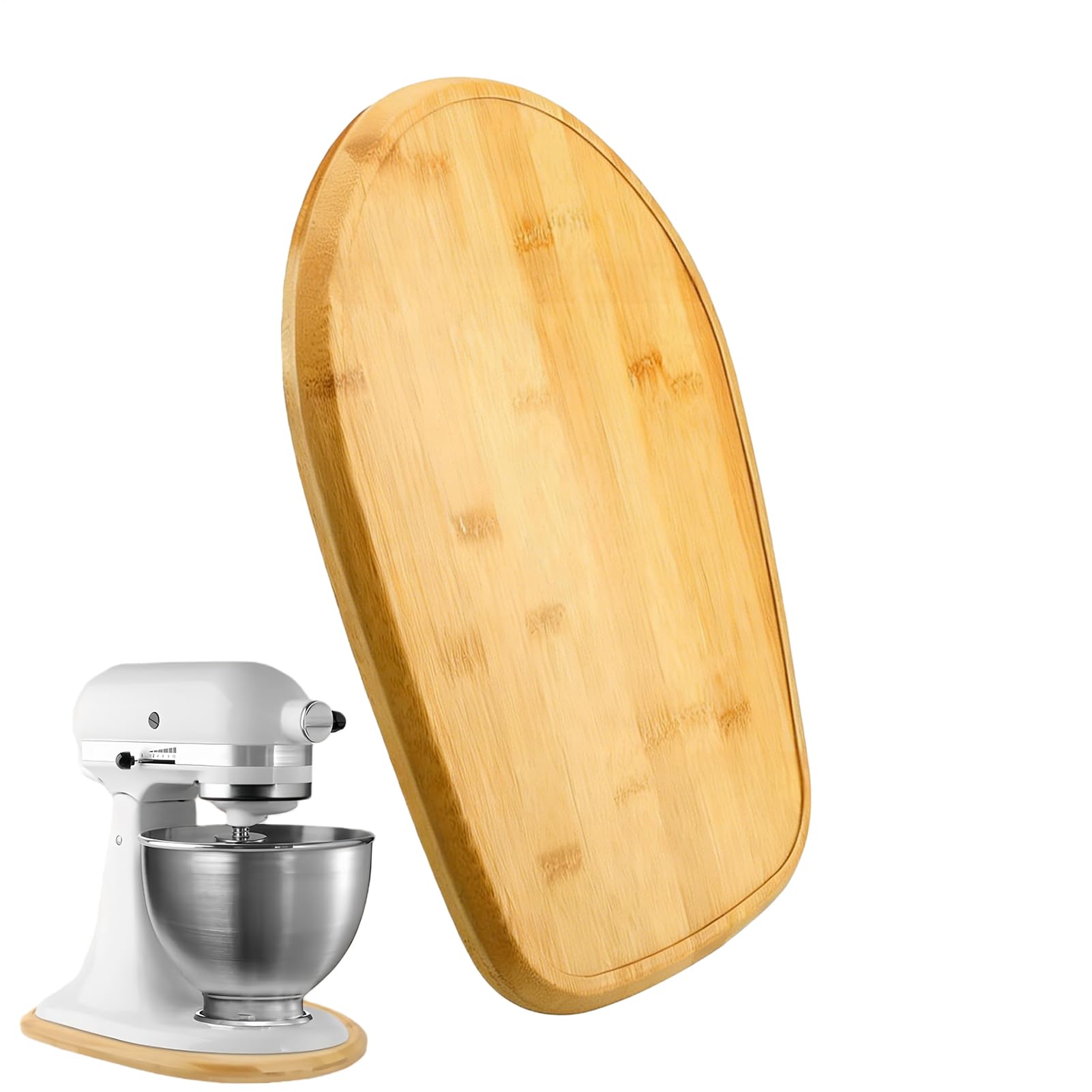 Base móvil de madera para amasadora y cafeteras en barras de cafeterías, restaurantes y el hogar