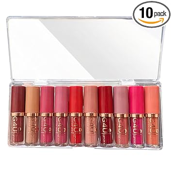 G4U Vibrant and playful Lipstick colors like hot pinks, Red, and Nude-infused shades Everyday Elegance Collection—made for celebration.