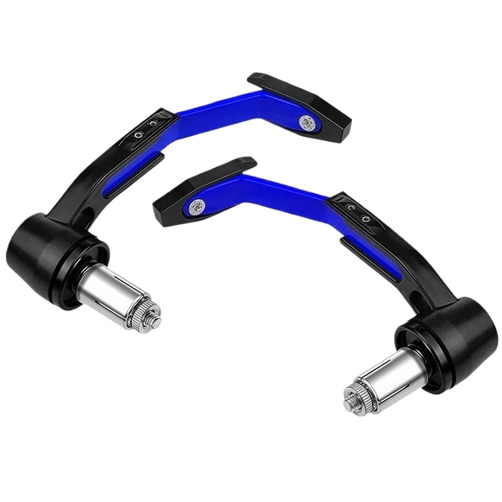 Hjtedhe Blue Motorcycle Levers Guard Brake Clutch Handlebar Hand Guard Bar Motorcycle Handlebar Lever Guards(Blue)