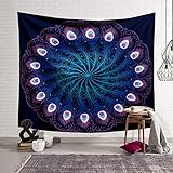 ボヘミアン タペストリー デザイン 民芸 花柄 タペストリー 曼荼羅 ボヘミアンタペストリー フラワー タペストリー 壁掛け 部屋用 マンダラ 多機能ホーム装飾 模様替え リビングルーム 150*150cm ベッドルーム 部屋 飾り用