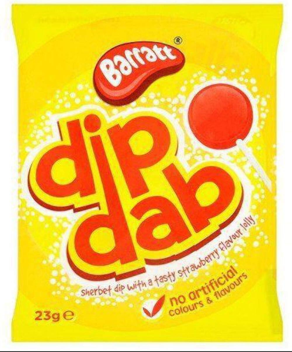 Barratt Sherbert Dip Dabs 23g