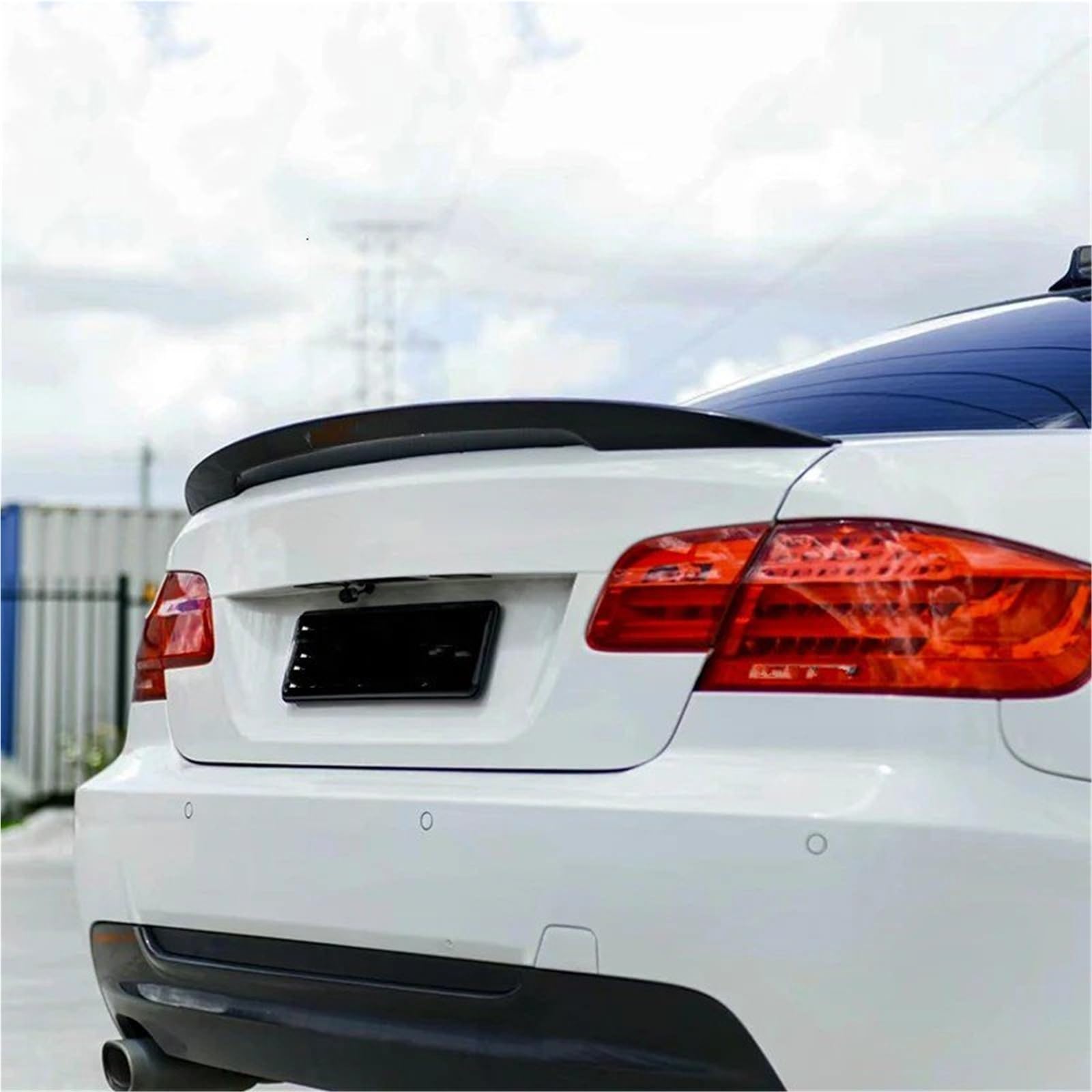 Dla B&MW E92 M3 330i 330d 335i 328i 2006-2013 Skrzydło Na Klapie Lotka Tylny Spoiler Bagażnika Elementy Wykończenia Zewnętrznego Spojler Tylny Trunk Wing