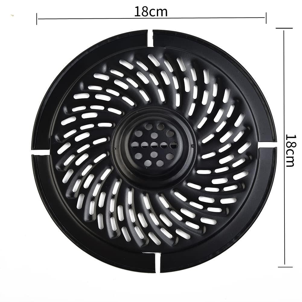 Plateau De Séparation Pour Friteuse à Air - 17,5x17,5cm Ou 21x21cm - Anti-Adhésif, Grillage & Cuisson Vapeur - 12