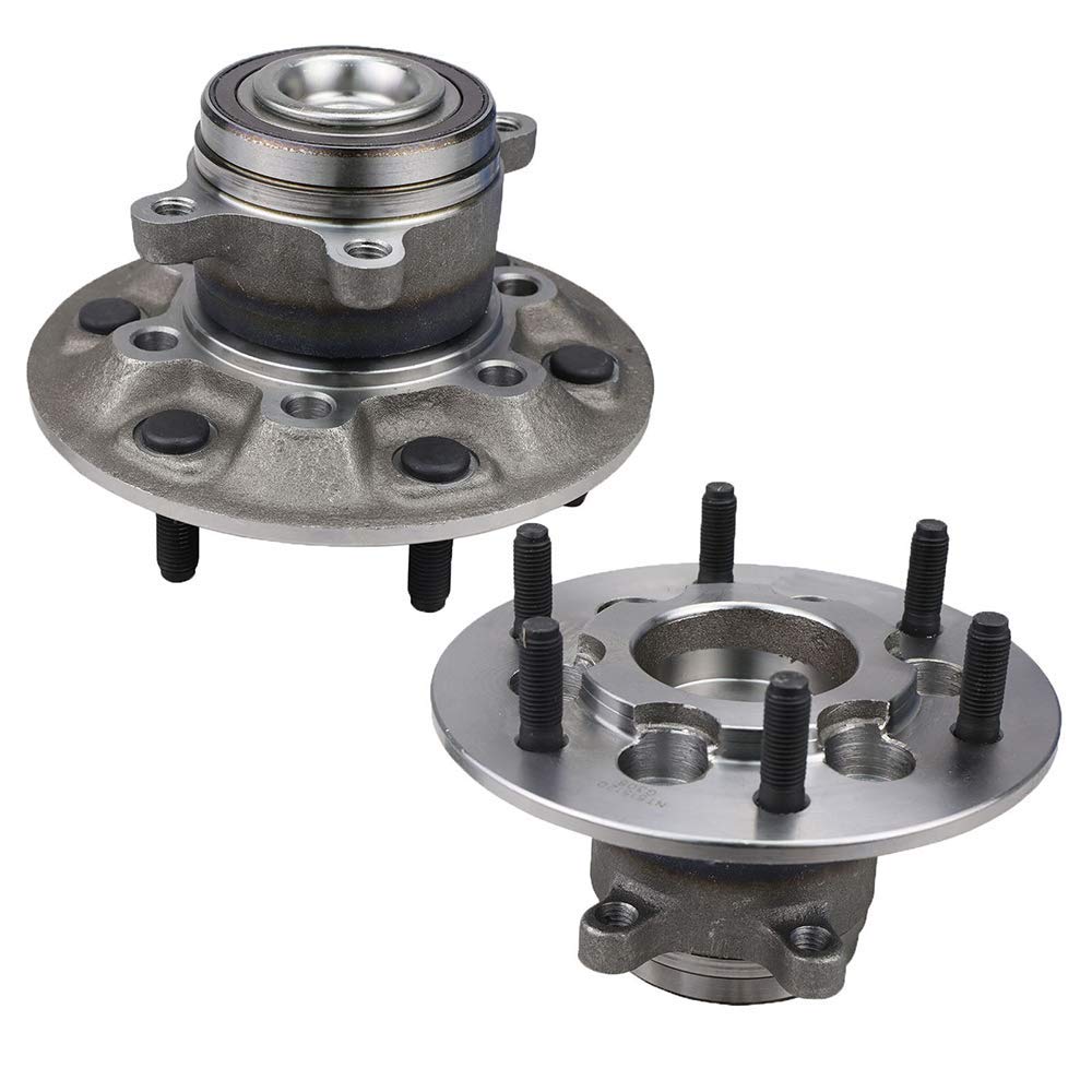 Pair 2 Front Wheel Hub & Bearing Assemblies for RWD 2009-2012 Chevrolet Colorado GMC Canyon