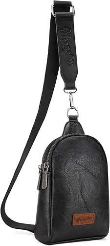 Miniatura 1 de Wrangler Pequeñas bolsas cruzadas para mujer, riñoneras, bolsa de pecho para viajes