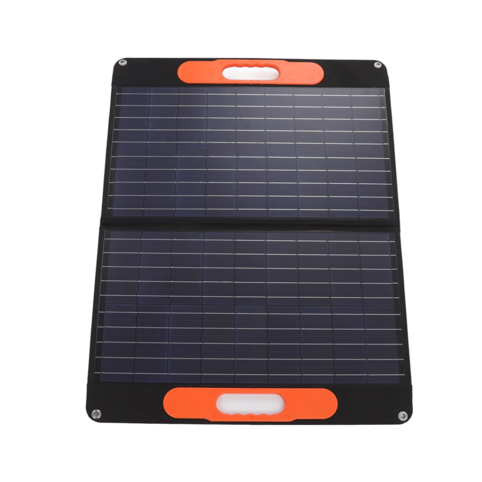 Garosa Pannello Solare Portatile da 60 W, Caricabatterie Solare Monocristallino Pieghevole da 18 V con DC 2 USB Tipo C, Conversione Dal 18 Al 20% per Campeggio, Viaggi, Telefono Esterno