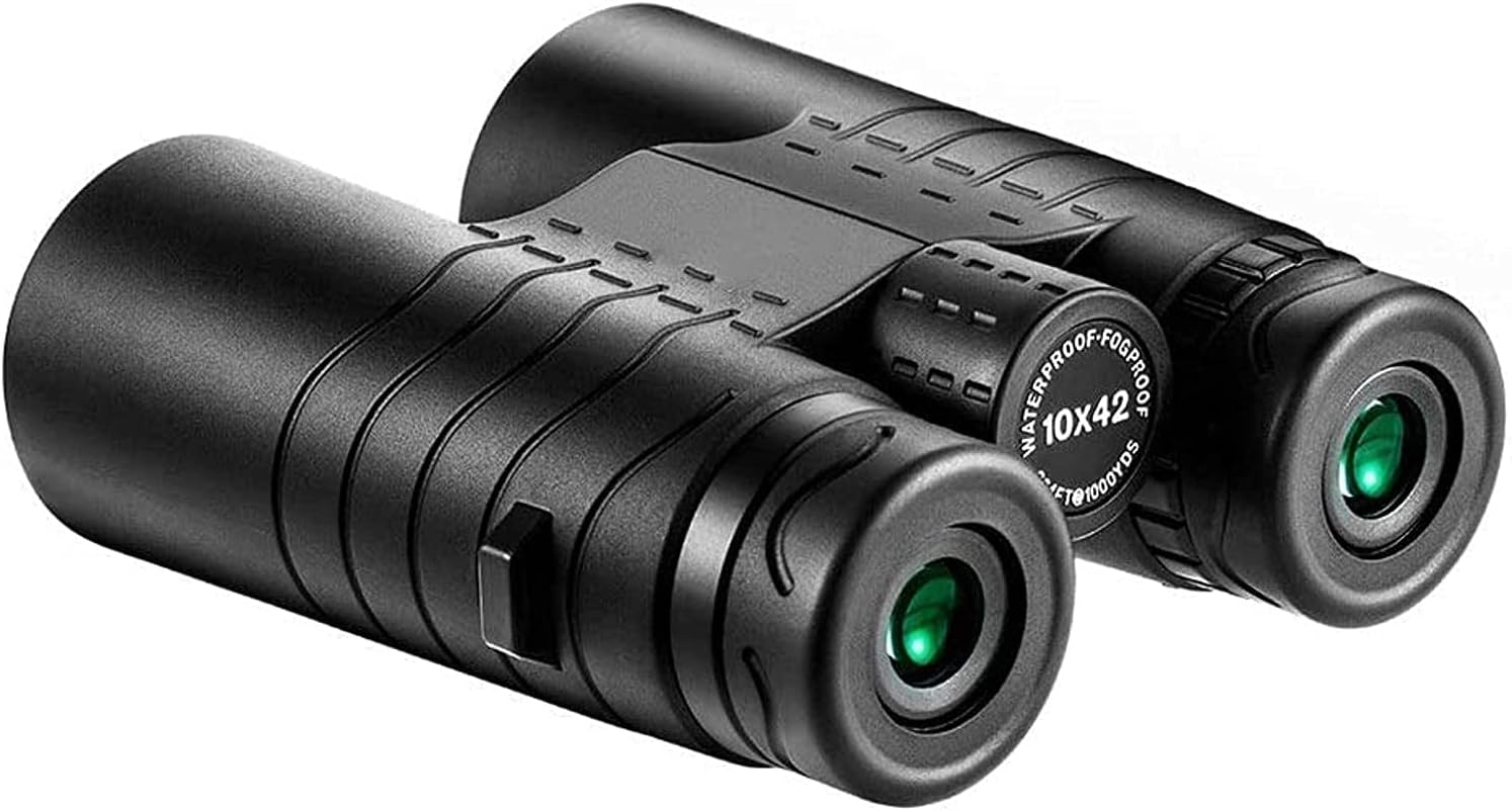 高出力双眼鏡、大人用望遠鏡、10X42 HD高出力双眼鏡、IP68防水光学スポーツキャンプナイトバージョン