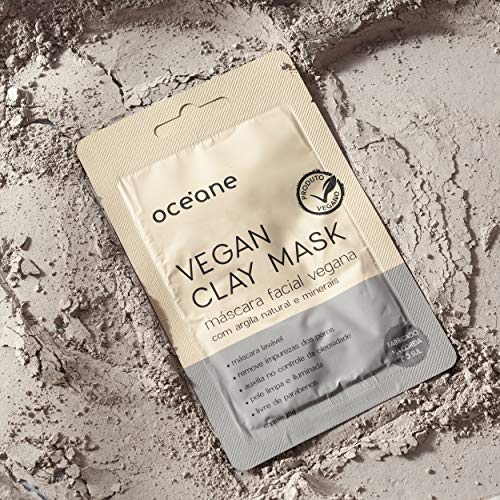 Máscara Facial Vegana com Argila de Bentônita - Vegan Clay Mask 15g