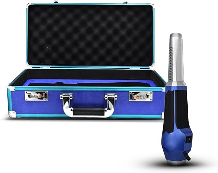 Terahertz THZ Blower Healthy Physiotherapy Plates Electric Heating Therapy Massage Quantum Wellness/Body/Water Enhancement Wand Blue