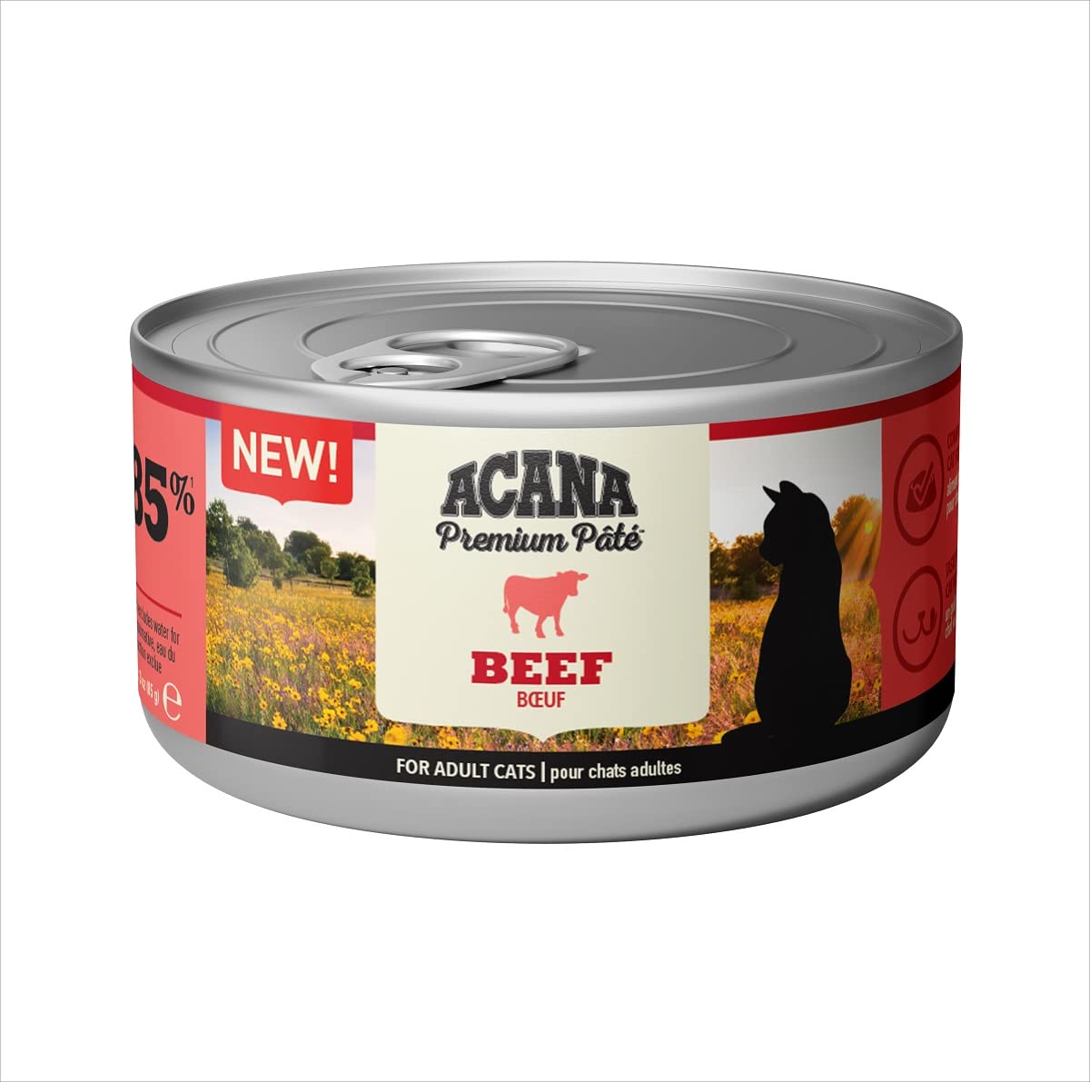 ACANA Wet Beef Comida para Gatos 85 GRS