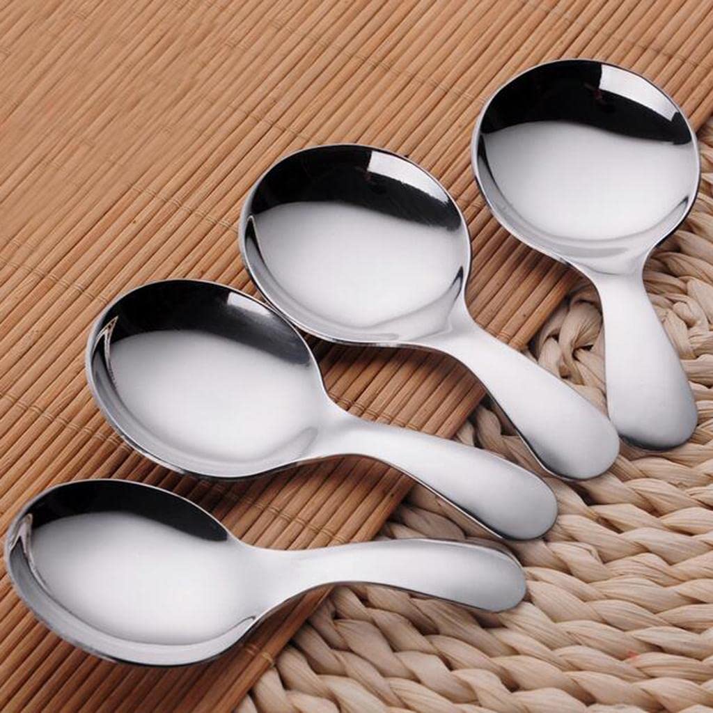 Enakshi® Soup Spoon Table Spoon Coffee Spoon Stainless Steel Short Handle Soup Spoons|Home & Garden | Kitchen, Dining & Bar |Flatware & Silverware|0