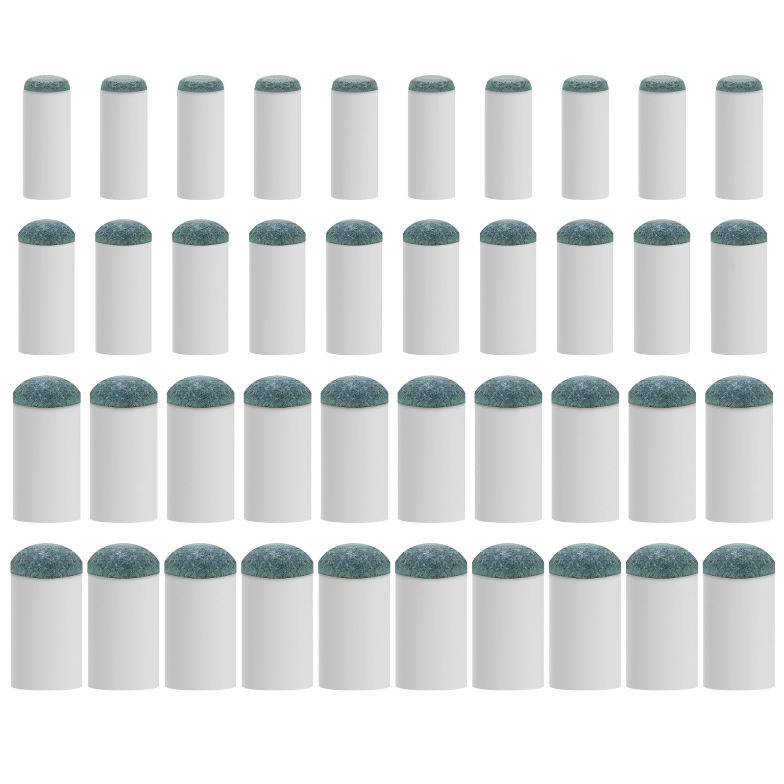 40Pcs Slip On Pool Cue Tips Replacement Kit, 4 Sizes Upgrade Pool Stick Tips for Snooker and Pool Cues, No Glue, Fast-Fix Solution for Stick Tip Replacement (9mm/10mm/12mm/13mm, 10pcs Each)-image-32
