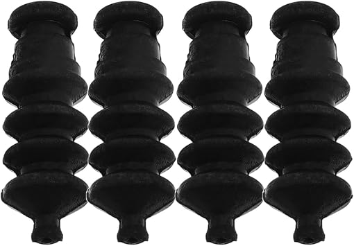 Waterproof Boat Rod Cover Accordion Rod Protector for Rc Boat Model Sleeve 1.49 X 0.51 X 0.51 in 4-Pack for DIY Craft