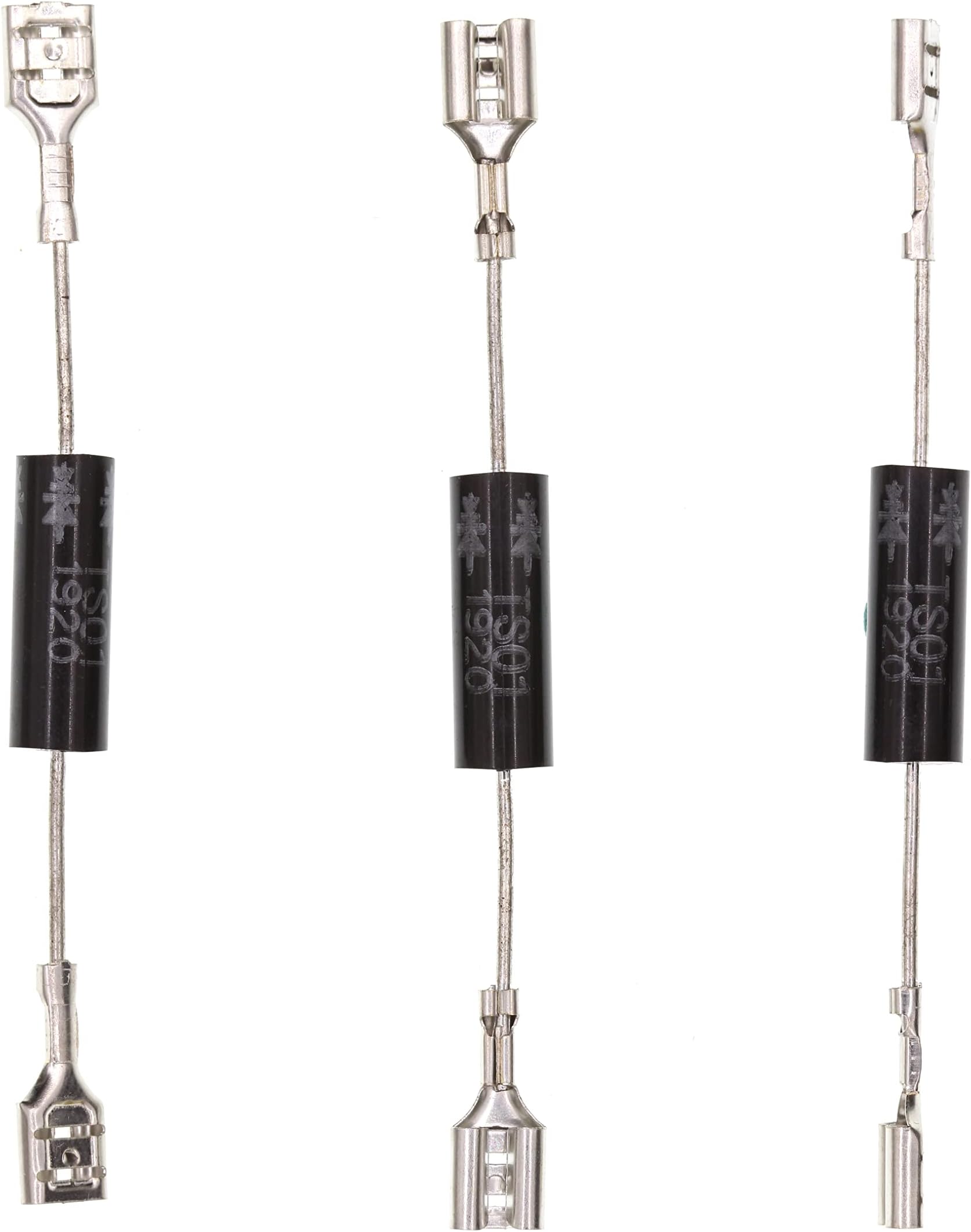 HUABAN 3 Pieces 2CLS01 LS01 Double Cathode High Voltage Rectifiers Diodes for Microwave Oven (Replace for HV-6X2P1 2X062H)