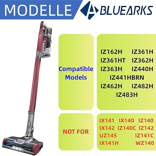 Miniatura 2 de IZ361H Filtro Patr, repuesto para Shark Rocket Pet Pro IZ162H, IZ361H, IZ362H, IZ363HT, IZ440H, IZ441H, IZ462H, aspiradora vertical inalámbrica,