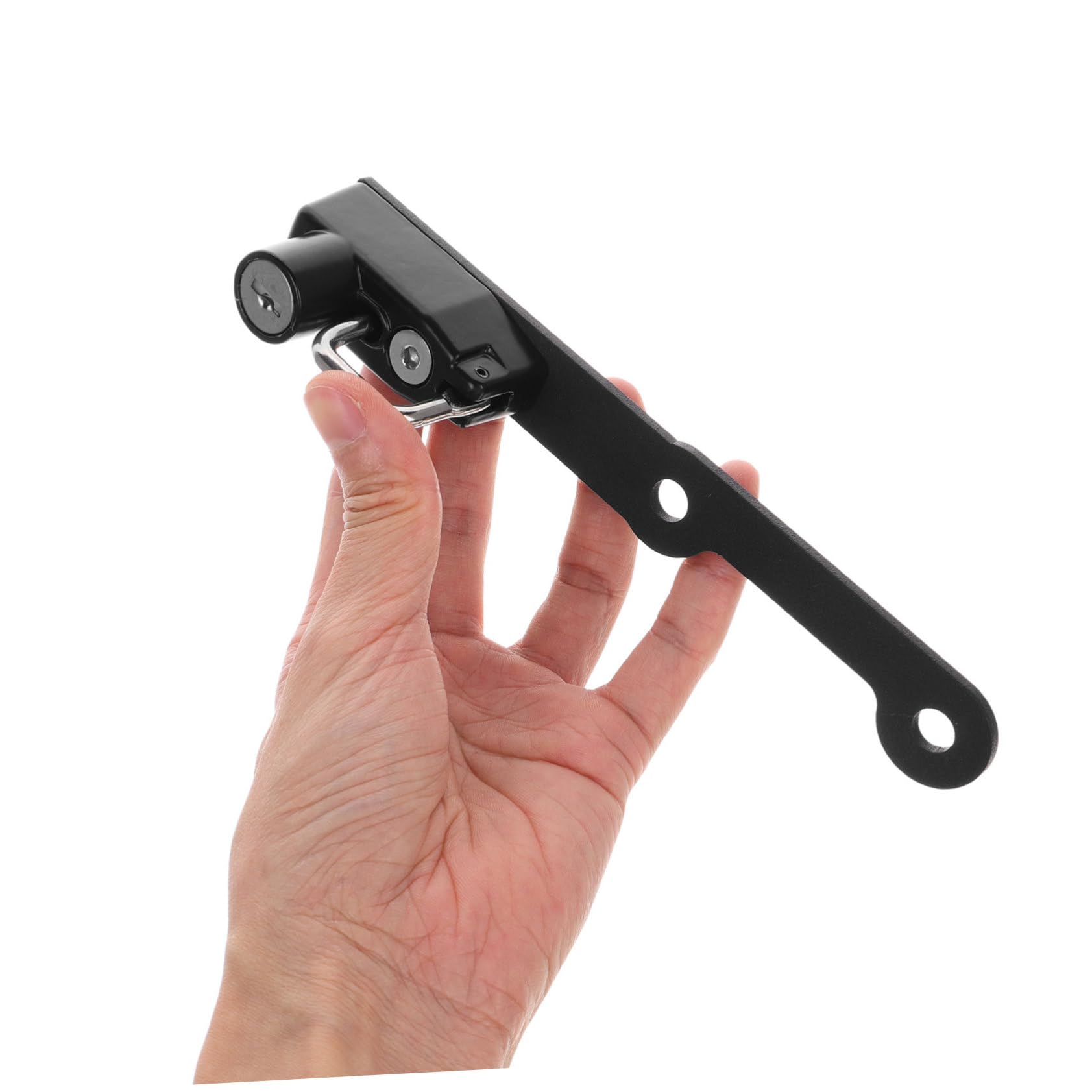 TOPBATHY Lucchetto Danni Moto Antifurto per Nero Metallo Casco in Installazione senza Sicurezza Affidabile per Modello Sportivo
