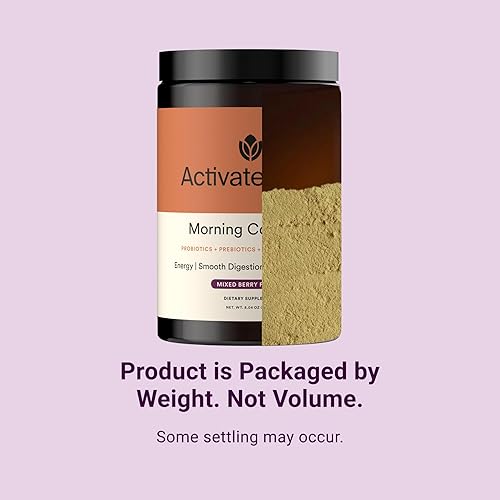 Miniatura 6 de ACTIVATEDYOU Morning Complete Super Greens Mezcla de Bebida en Polvo - Mejora la salud intestinal con prebióticos, probióticos y antioxidantes - 10