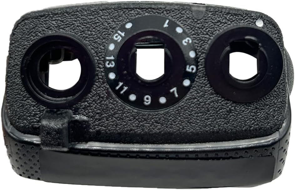 Black XPR3500E Housing Case Front Cover with Speaker LCD Display Flex Cable Compatible for Walkie Talkie XPR3500E